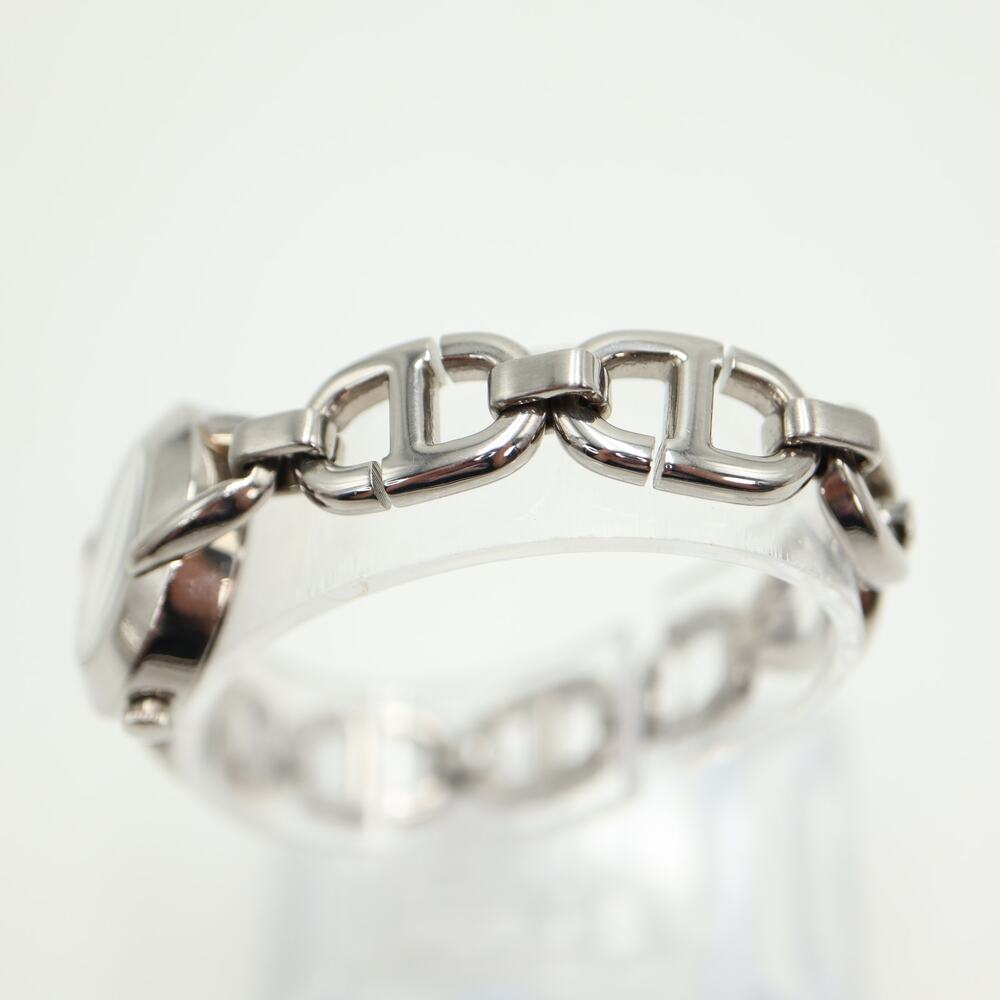 Fossil Womens Silver Tone 23mm Purple Round Watch Bracelet ES2428 w New Battery - Picture 9 of 12